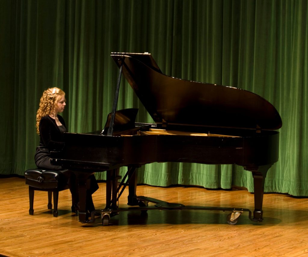 Jonsson Performance Hall piano