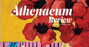 Athenaeum Review - Spring 2018: Explore emergence with UT Dallas faculty and gain insights on Jessica Baldivieso's exhibition.